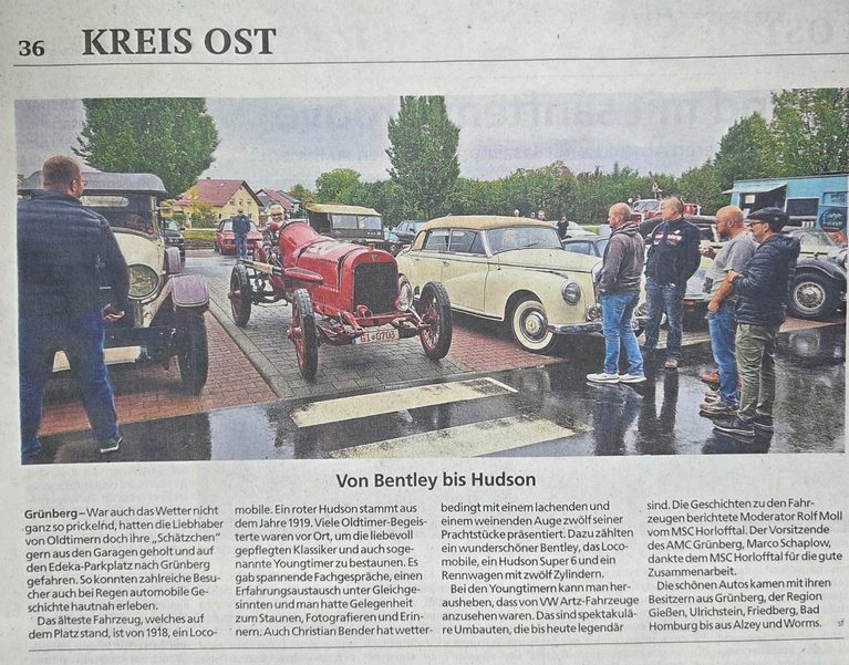 Pressebericht Old. und Youngtimertreffen 2026
