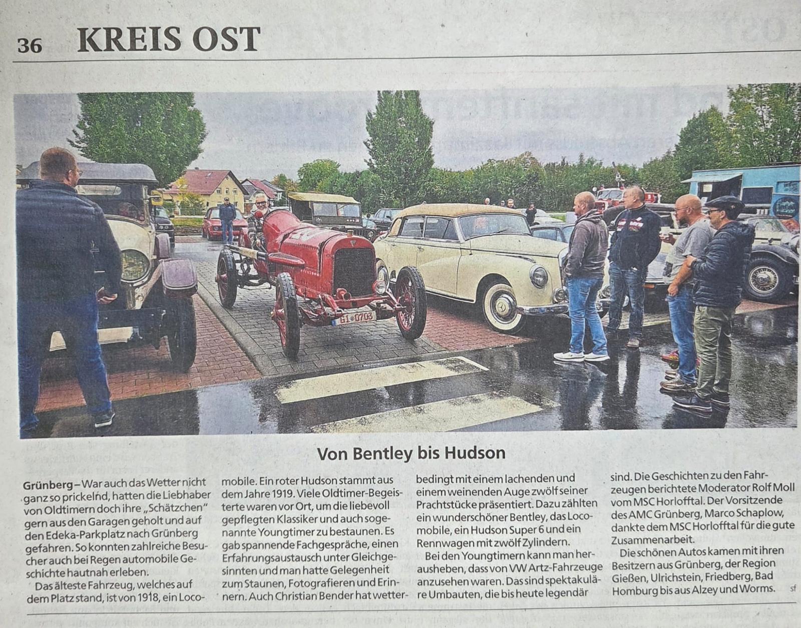 Pressebericht Old. und Youngtimertreffen 2026